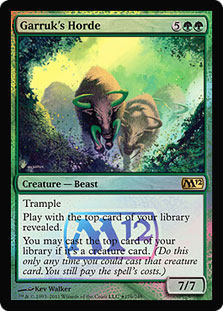 (Promo-Prerelease)Garruk's Horde/ガラクの大軍